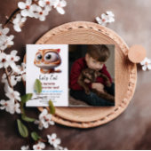 Laten we Pawty zijn! Schattigee kat 2e verjaardag  Kaart