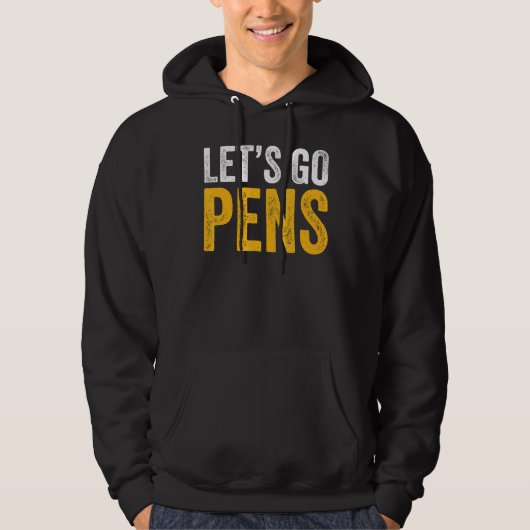 Laten we pennen gaan hoodie (Voorkant)