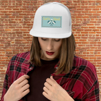 Laten we Pickleball Trucker Hat drinken Trucker Pet