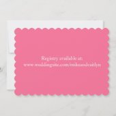 Laten we Pink Cupcake Bruids Baby Shower Vieren Kaart (Achterkant)