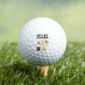 Laten we pleisteren golfballen (Insitu Shirt)