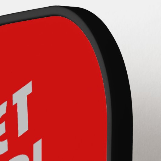 Laten we pleisteren pickleball paddle (Links Detail)