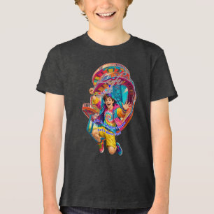 Laten we plezier hebben klembord Tri-Blend shirt