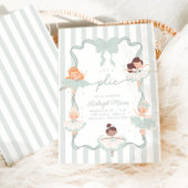 Laten we Plié Blauwgroen Ballet Meisjes Ballerina  Kaart