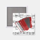 Laten we Polka, accordeon en velmuziek, Magneet (Voorkant / Achterkant)