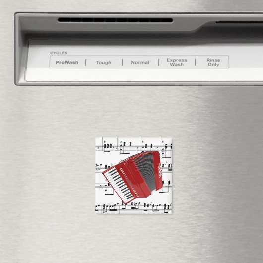 Laten we Polka, accordeon en velmuziek, Magneet (Insitu (Vaatwasser))