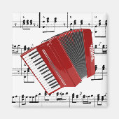 Laten we Polka, accordeon en velmuziek, Magneet (Voorkant)