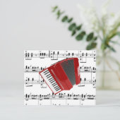 Laten we Polka Briefkaart (Staand voorkant)