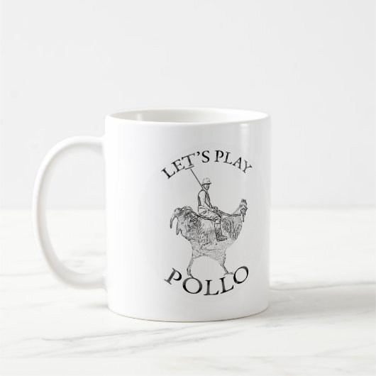 Laten we Pollo spelen! Koffiemok (Links)