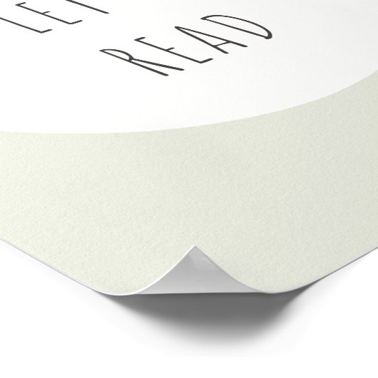 Laten we Poster & Prints lezen (Hoek)