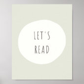 Laten we Poster & Prints lezen (Voorkant)