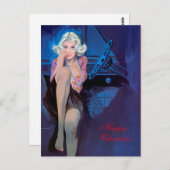 Laten we praten ~ Briefkaart / Uitnodiging (Voorkant / Achterkant)