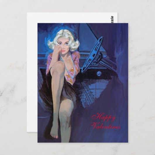 Laten we praten ~ Briefkaart / Uitnodiging (Voorkant / Achterkant)