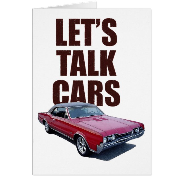 Laten we praten over auto's 442 (Voorkant)