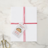 Laten we praten over een Baby shower Mexicaanse Fi Cadeaulabel (Met Touw)