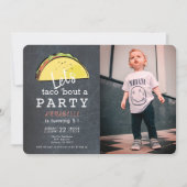 Laten we praten over een feestkrijtbord foto Verja Kaart (Voorkant)