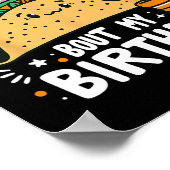 Laten we praten over mijn verjaardag Mexicaanse Ta Poster (Hoek)