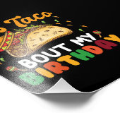 Laten we praten over mijn verjaardagscinco de Mayo Foto Afdruk (Hoek)