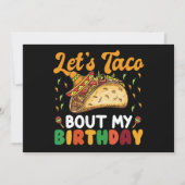 Laten we praten over mijn verjaardagscinco de Mayo Kaart (Voorkant)