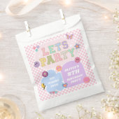 Laten we Preppy Varsity Patch verjaardagsfeestje v Bedankzakje (Geknipt)