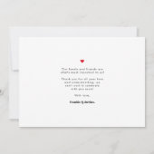 Laten we proberen deze bruiloft opnieuw wijzigen v kaart (Achterkant)