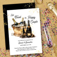 Laten we proosten op champagne op ijs verlovingsfe