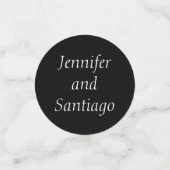 Laten we proosten op het verlovingsfeest  confetti (Kleine voorkant)