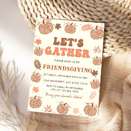 Laten we Pumpkin Friendsgiving verzamelen Kaart