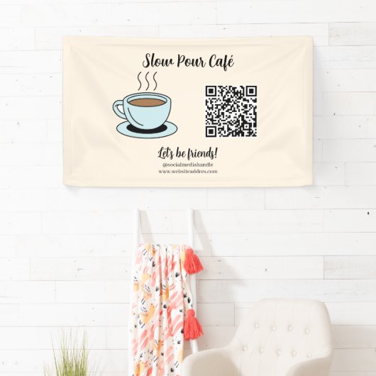 Laten we QR Code Business Banner aansluiten (Insitu)