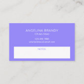 Laten we Rainbow Playdate Parent Networking afspel Contactkaartje (Achterkant)