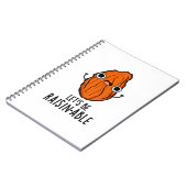 Laten we Raisin-able Zijn Funny Raisin Pun  Notitieboek (Linkerzijde)
