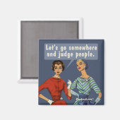 Laten we rechter zijn magneet (Voorkant / Achterkant)