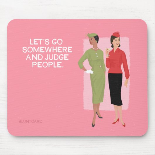 Laten we rechter zijn muismat (Voorkant)