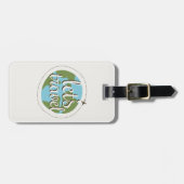 Laten we reizen bagagelabel (Voorkant horizontaal)