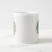 Laten we reizen grote koffiekop (Voorkant)