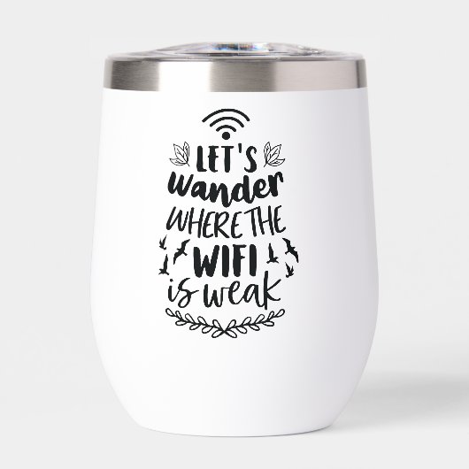 Laten we reizen Mok Geïsoleerd (Voorkant)