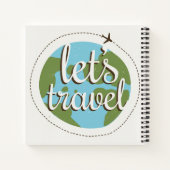 Laten we reizen notitieboek (Achterkant)