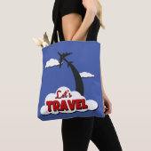 Laten we reizen tote bag (Dichtbij)