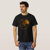 Laten we reizen | Travel Lover | WERELDKAART T-shirt (Voorkant volledig)