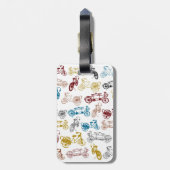 Laten we Ride Bagagelabel (Achterkant verticaal)