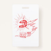 Laten we Ride Biker Badge (Achterkant)