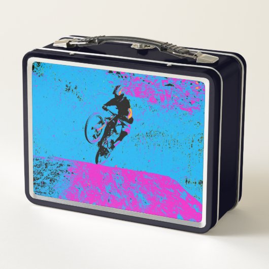 Laten we rijden! - mountainbiker (Achterkant)