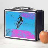 Laten we rijden! - mountainbiker (In situ)