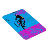 Laten we rijden! - mountainbiker magneet (Rechterzijde)