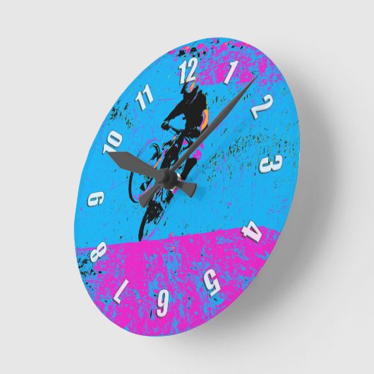 Laten we rijden! - mountainbiker ronde klok (Hoek)