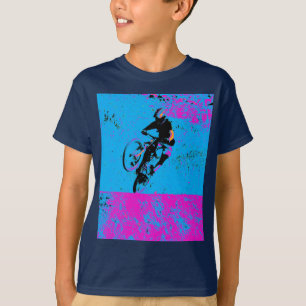 Laten we rijden! - mountainbiker t-shirt