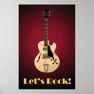 Laten we Rock! 36 x 24 Poster