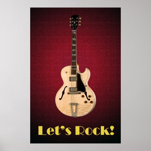 Laten we Rock! 36 x 24 Poster (Voorkant)