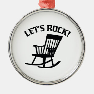 Laten we Rock! Metalen Ornament