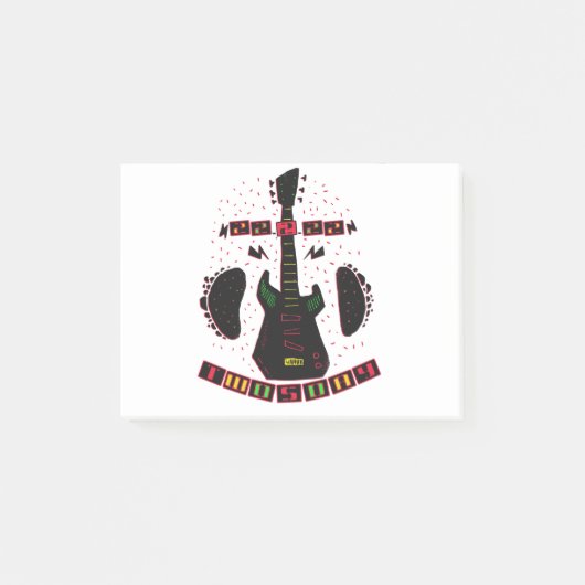 Laten we Rock op Taco Twosday 2-22-22 Post-it® Notes (Voorkant)